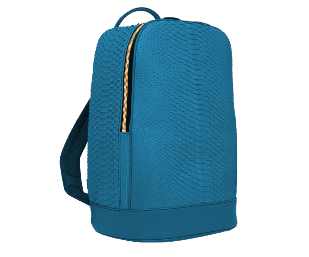 light-blue-python-backpack OJ Exclusive