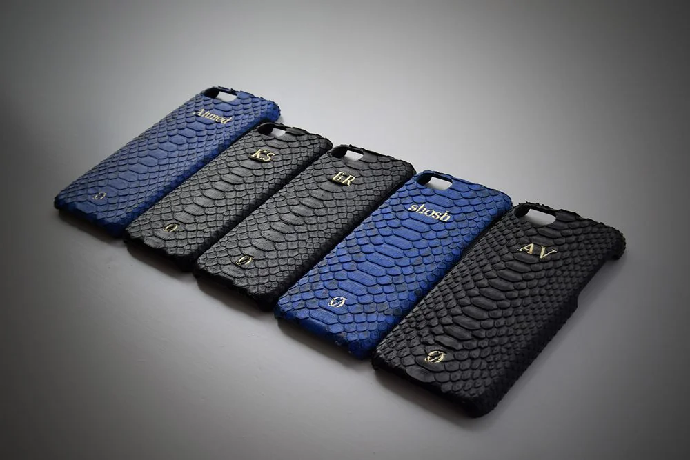 Python case iphone 7 7 plus initials monogram