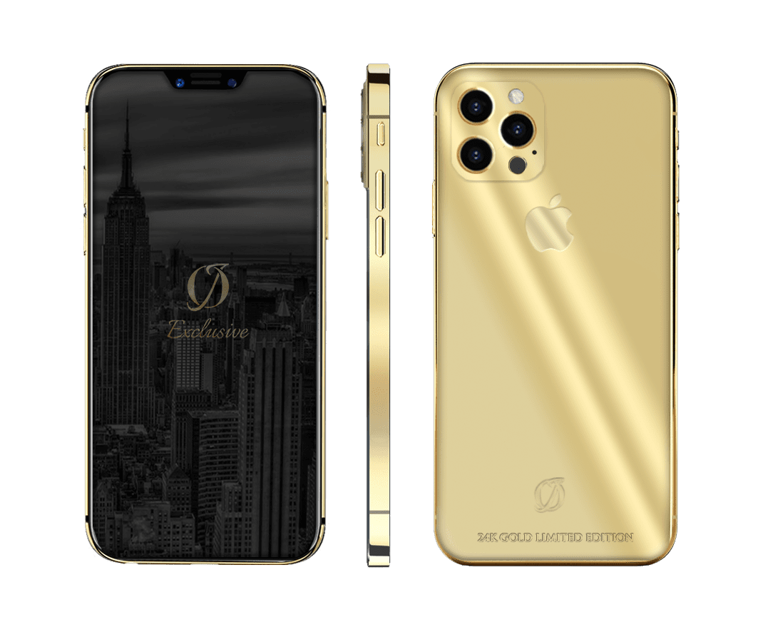 Design Your Own Custom 24k Gold Iphone 12pro Now