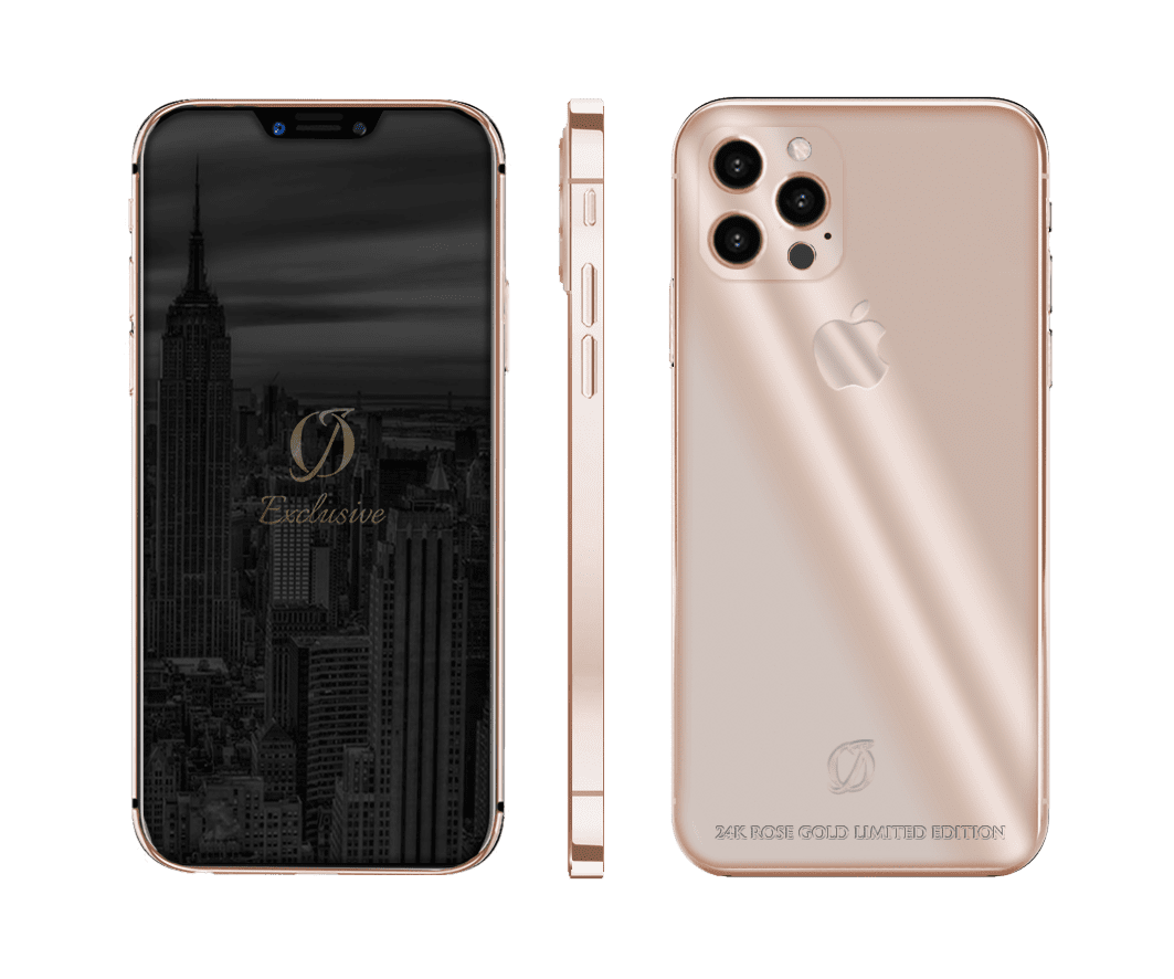 Design Your Own 24k Rose Gold Iphone 12 Pro With Our Configutor