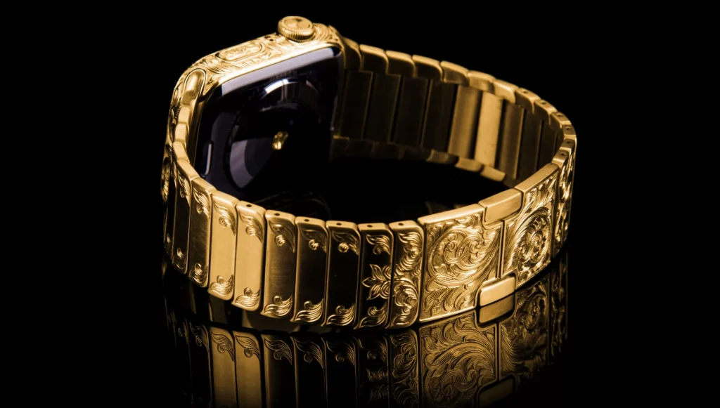 24k gold band apple watch