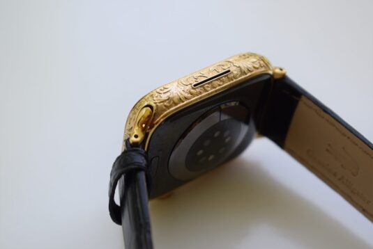 24k gold apple watch 7 strap engraving