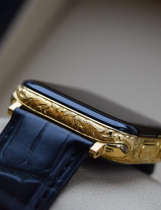 24k gold apple watch engraving