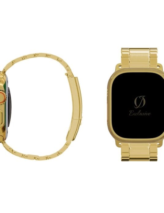 24k gold apple watch ultra 2 gold strap