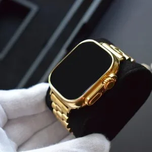 24k gold apple watch ultra 2 side