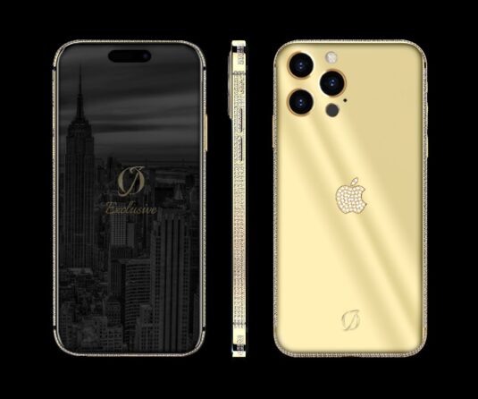 24k gold iphone 14 pro diamonds Apple