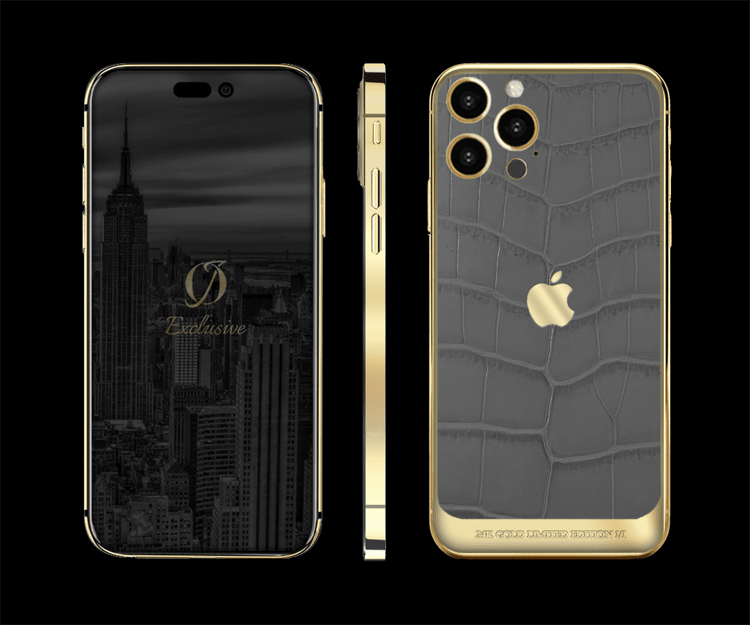 Shop GOLDEN CONCEPT iPhone 14 Pro iPhone 14 Pro Max Smart Phone Cases by  MTLQC