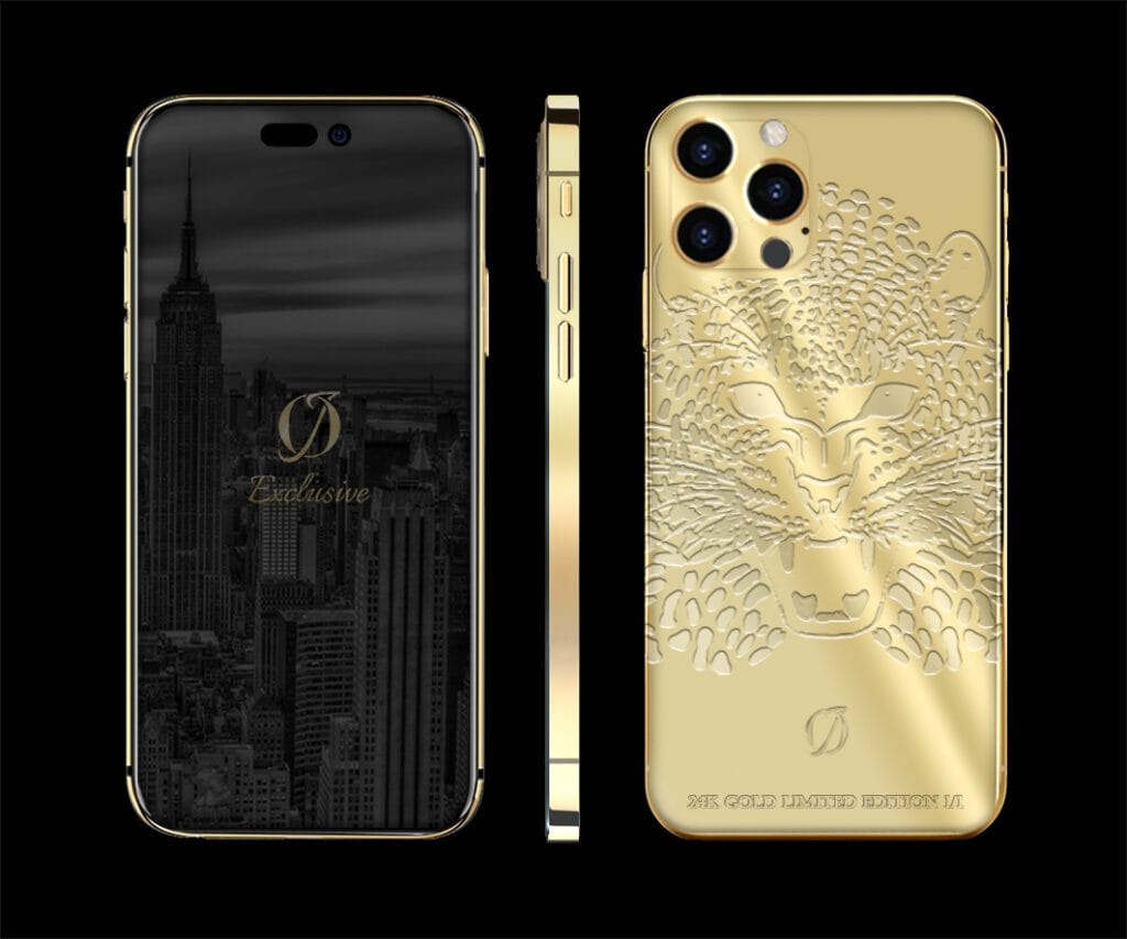 24k gold iphone 14 pro max custom tiger 24k gold iphone 14 pro max custom tiger