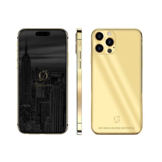 24k gold iphone 15 pro max