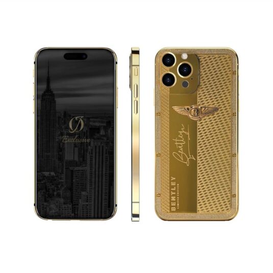 24k gold iphone 15 pro max bentley edition