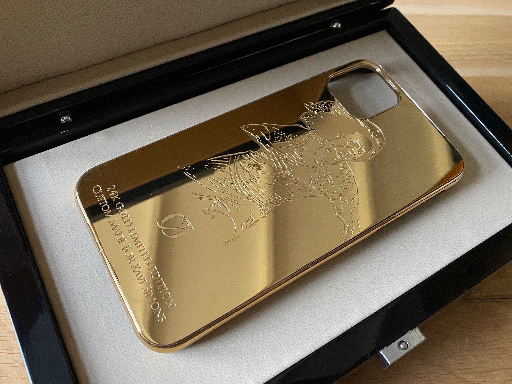 24K Gold Iphone 14 pro max case | OJ Exclusive