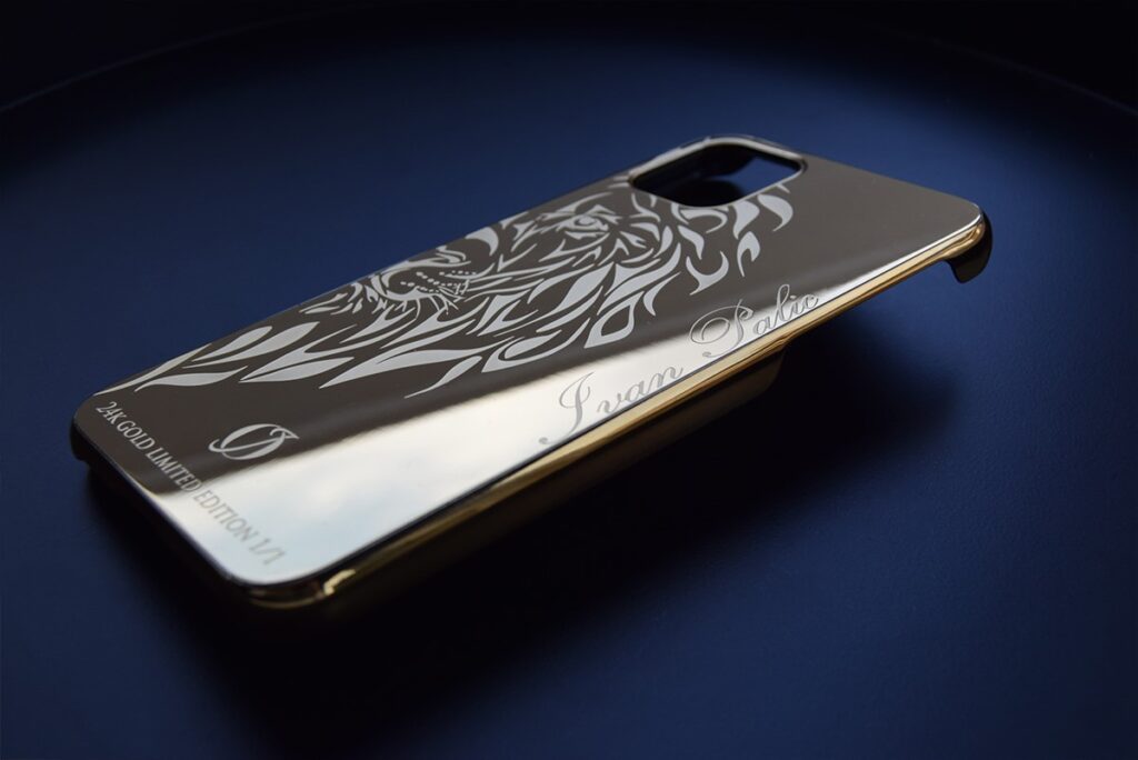 24k gold phone case 14 pro max