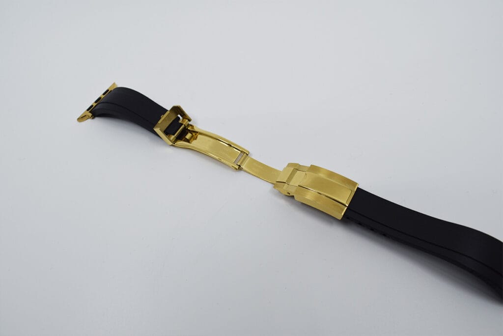 24k gold rolex apple watch band inside buckle