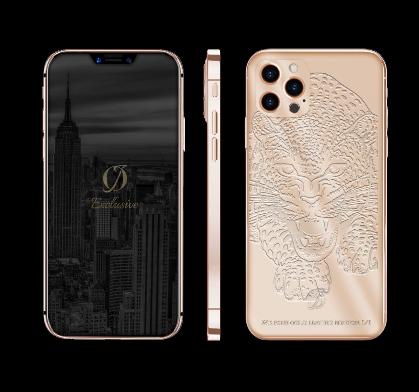 Design Your Own 24k Rose Gold Iphone 12 Pro With Our Configutor