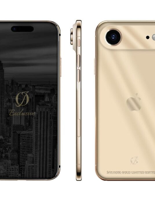 24k rose gold Iphone Air