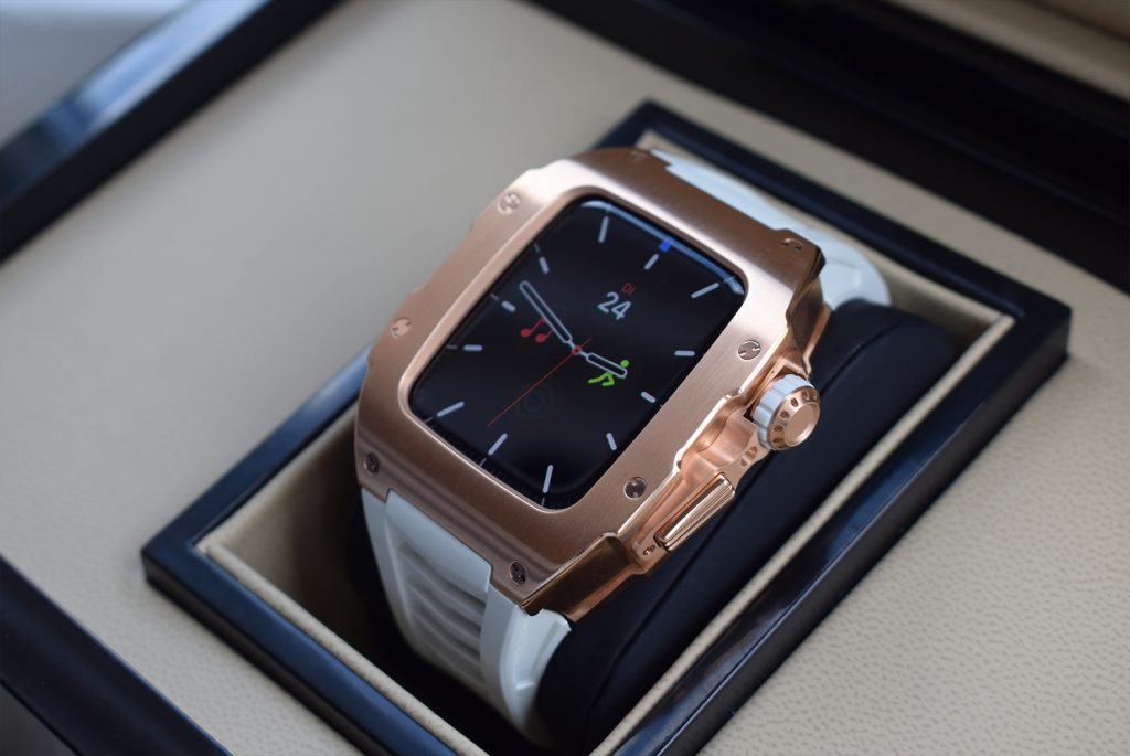 24k rose gold rm apple watch case 3