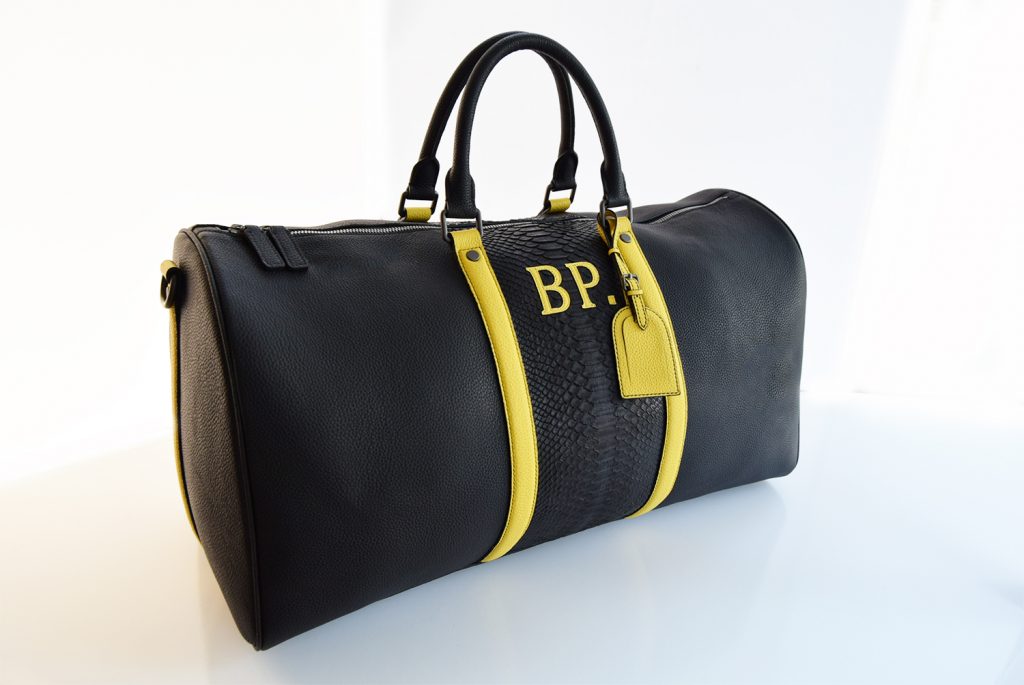 Bp custom togo python leather duffle bag223