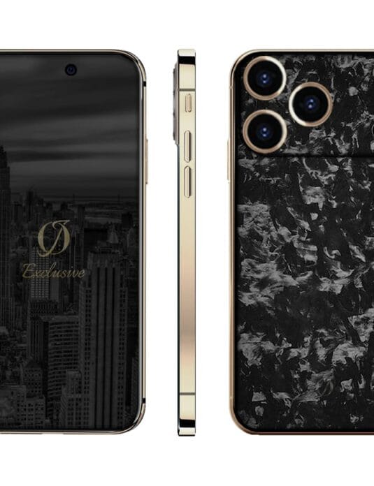 Carbon 24K Rose Gold iPhone 17 Pro Max