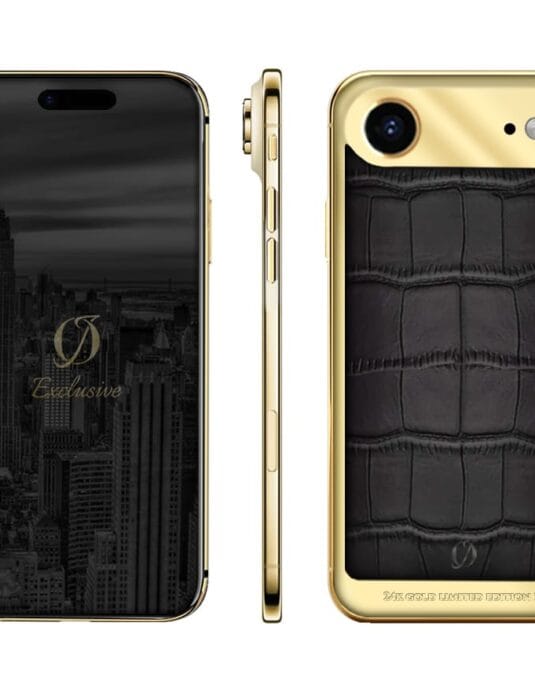 Crocodile 24K Gold Iphone Air