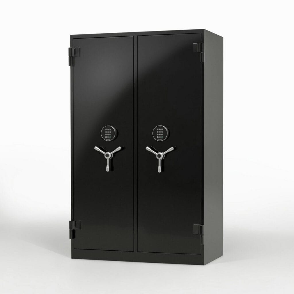 Large black gun safes