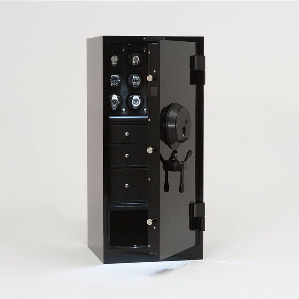Glossy Black Custom Safe