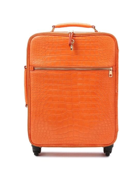 ORANG CROCODILE LUGGAGE FRONT