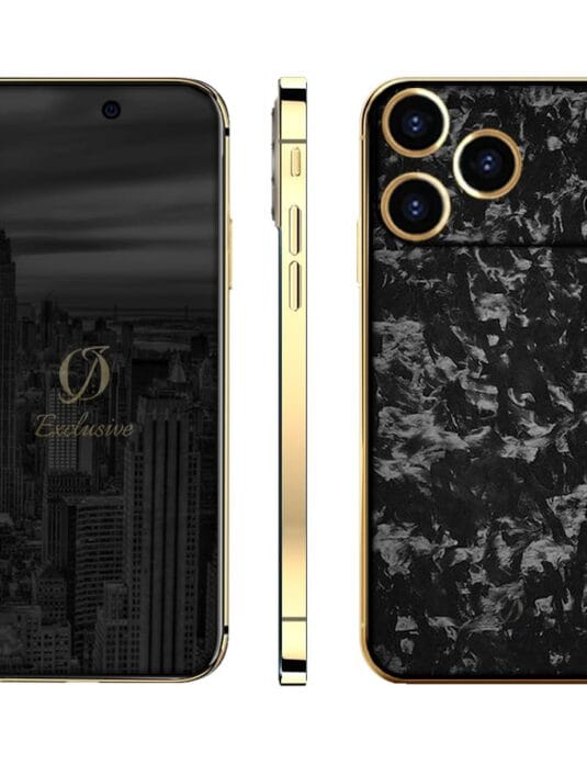Carbon 24K Gold Iphone 17 Pro Max