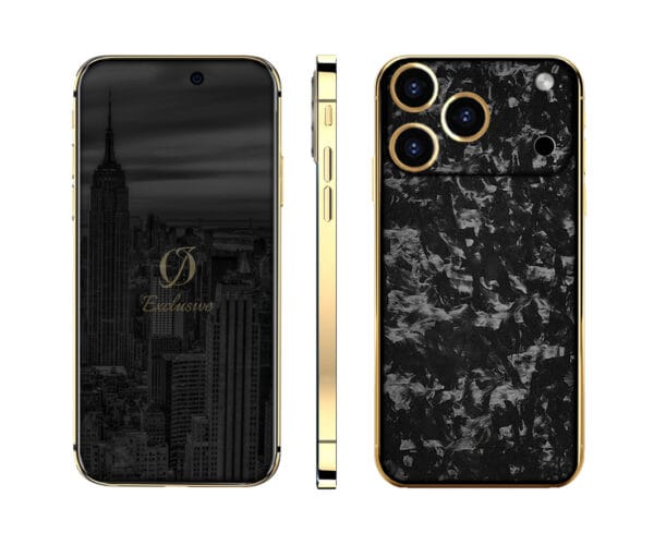 Carbon 24K Gold Iphone 17 Pro Max