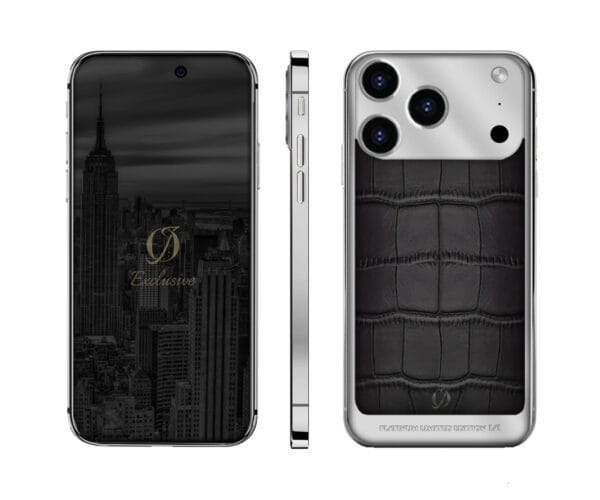 Crocodile Platinum Iphone 17 Pro Max