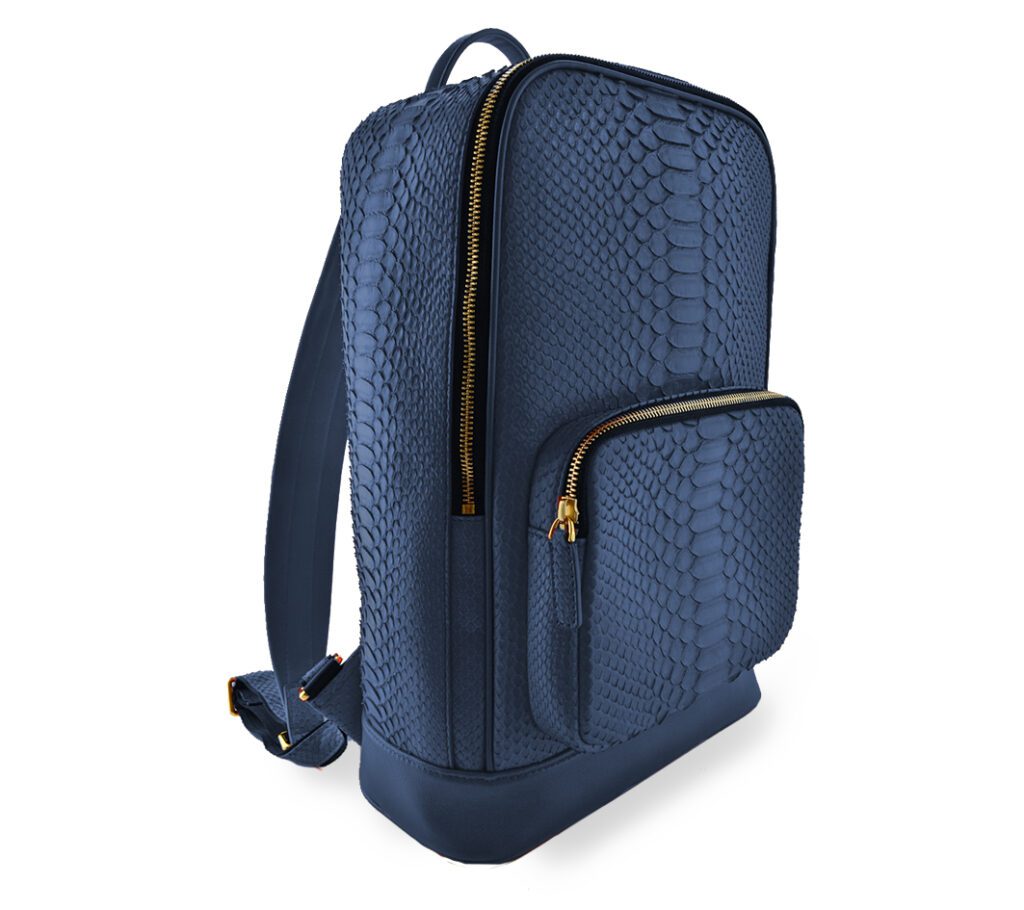 dark blue python backpack2