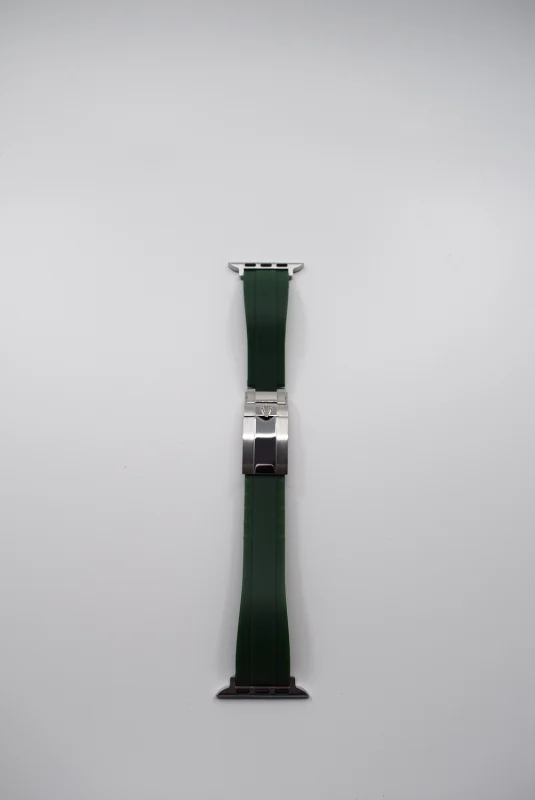 green rolex apple watch band front