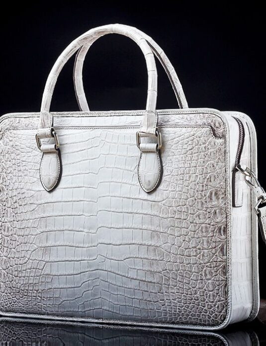 himalyan white crocodile briefcase2