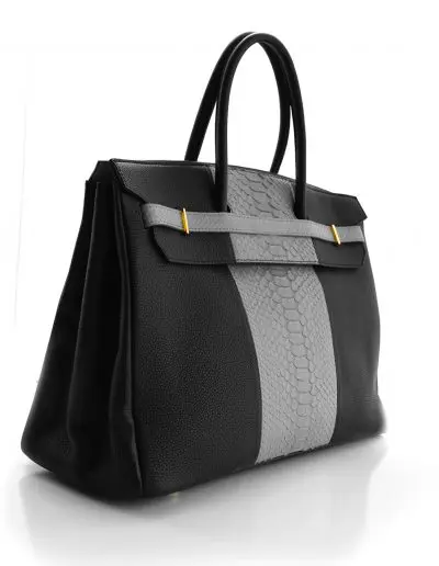 luxury-handbag-with-python-grey
