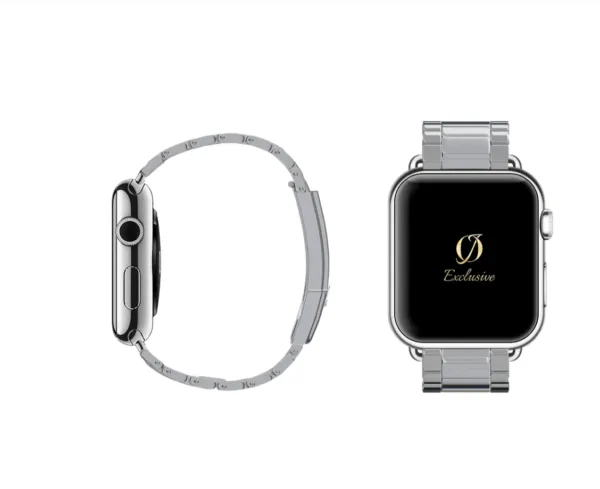 platinum apple watch