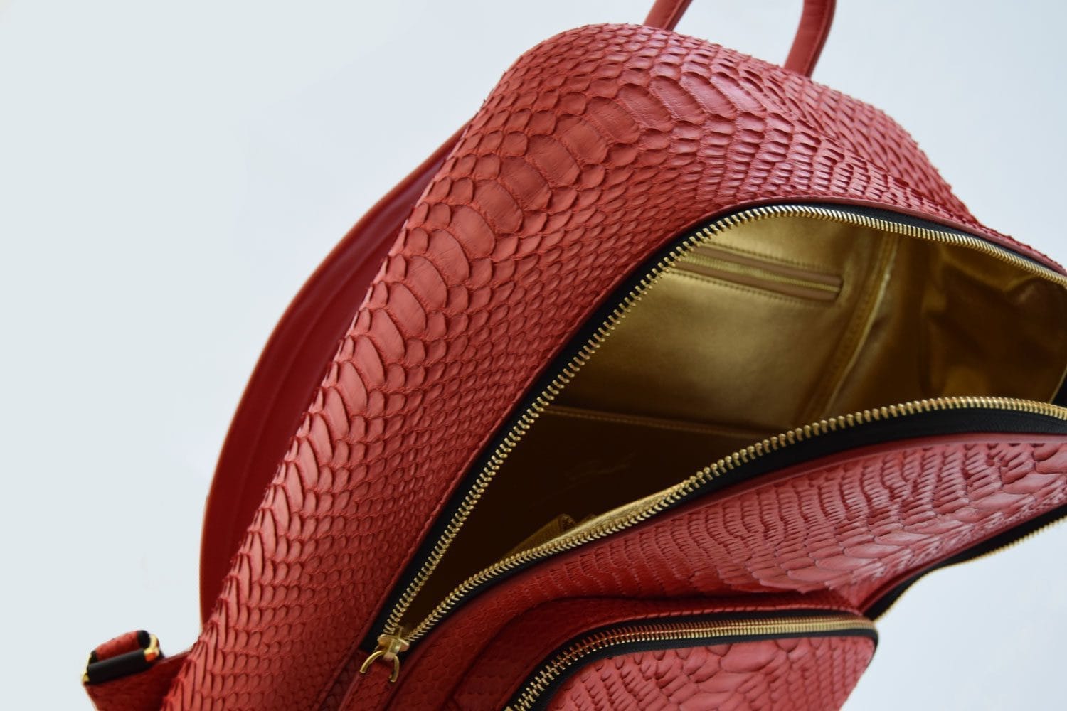 Python red backpack22