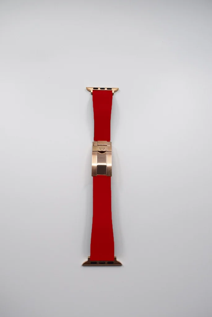 red rolex apple watch band rose hardware front kopiëren