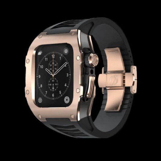 rose gold apple watch case