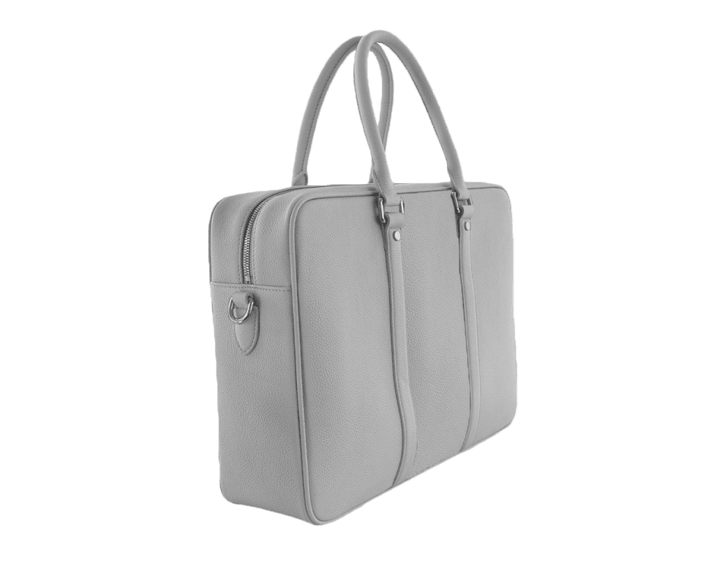 Togo leather briefcase white