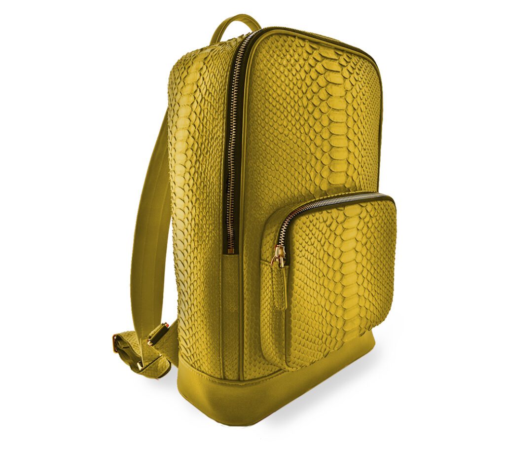 yellow python backpack2